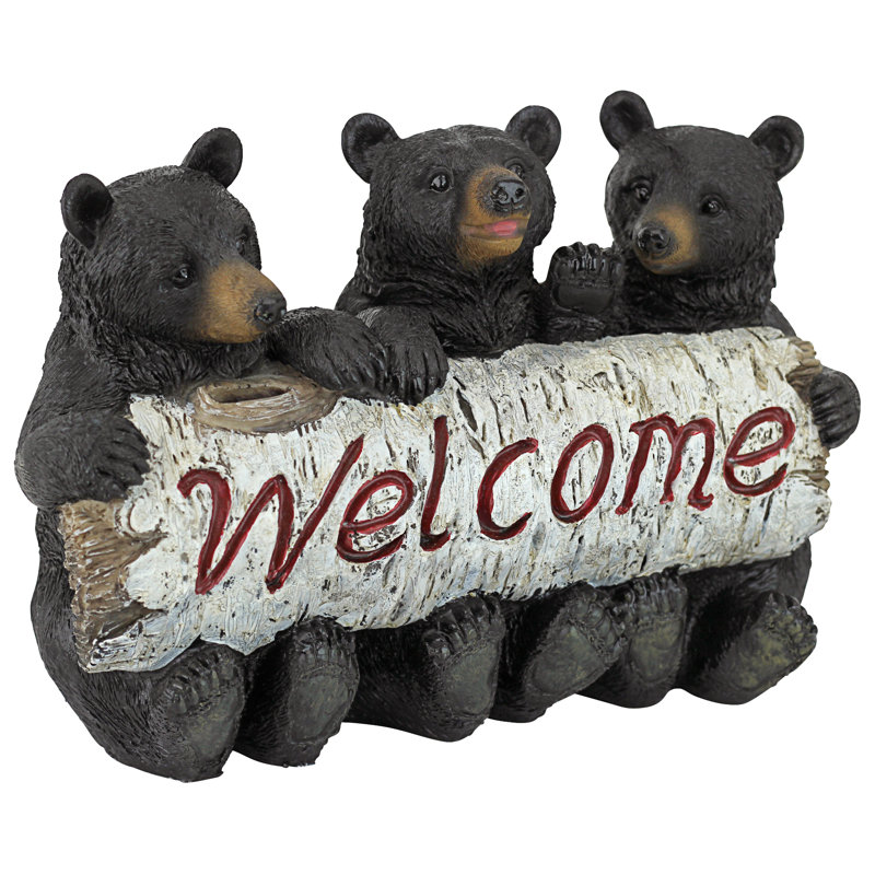 Figurine ours noir
