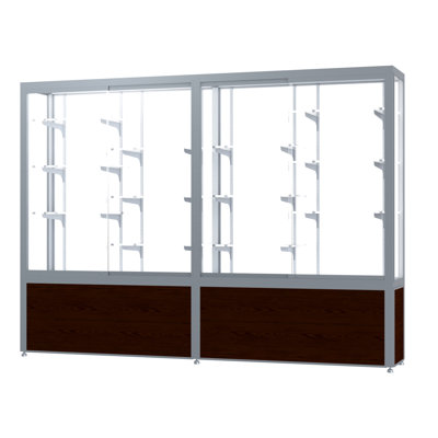 Vitrine en aluminium de 66 po de hauteur Défi 