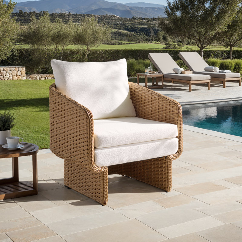 Giuseppe Rattan Weaving Outdoor Chair