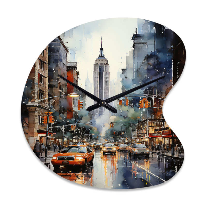 Horloge murale New York City That Never Sleep II - New York, Petit
