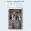 Armoire à pharmacie en acier inoxydable 16 po x 24 po