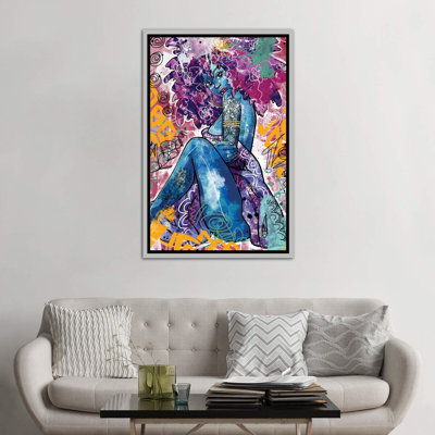 " Ife " by Justin Copeland Painting Print