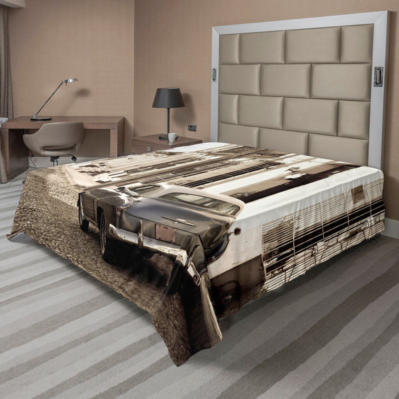 Drap-housse Ambesonne, Drap plat de taille double