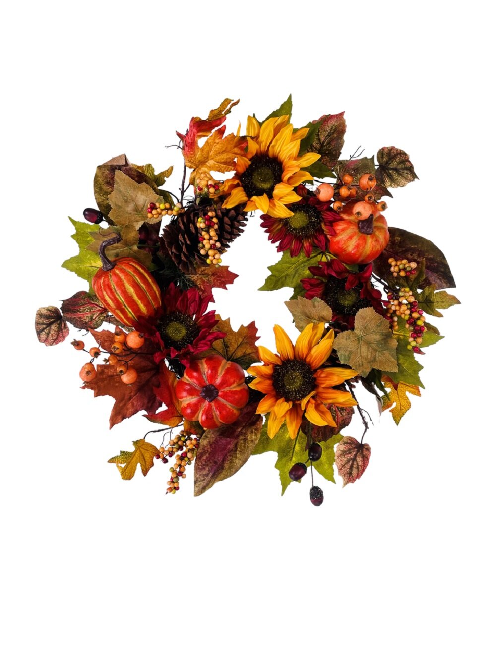 The Holiday Aisle® 24” Polyester Wreath 