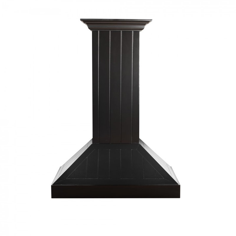 30" 400 CFM Ducted Wall Mount Range Hood, Black, 30"