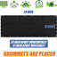 Cloison de protection ultra-résistante Amgo Plus 220 g / m² avec œillets renforcés-112483744-112483747
