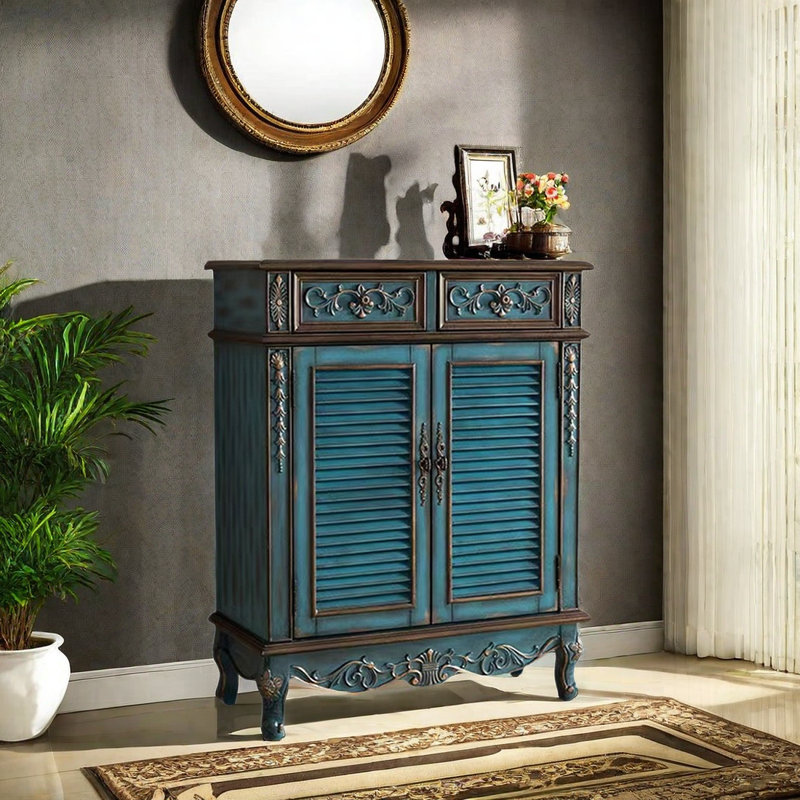 16 Pair Shoe Storage Cabinet