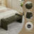 43.3" W Upholstered Bedroom Bench-763465190-738685211