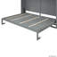 Lit escamotable mural avec armoires supérieures et porte-bouteilles Murphy-107507919