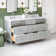Ariel Monrow 67 Inch Double Oval Sink Bathroom Vanity With Pure White Quartz Countertop
