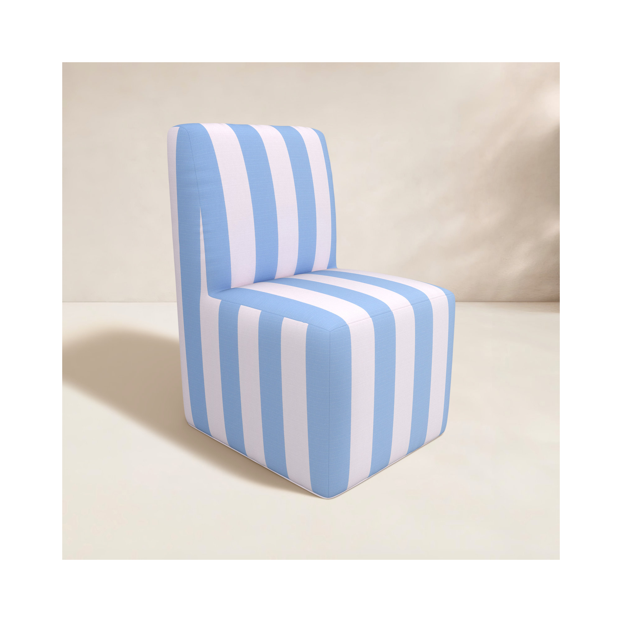 Eliana Sunbrella® Patio Dining Chair, Refuge Ocean