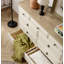 Armoire simple en bois massif beige
