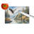 Eagle in Flight Glass Cutting Board