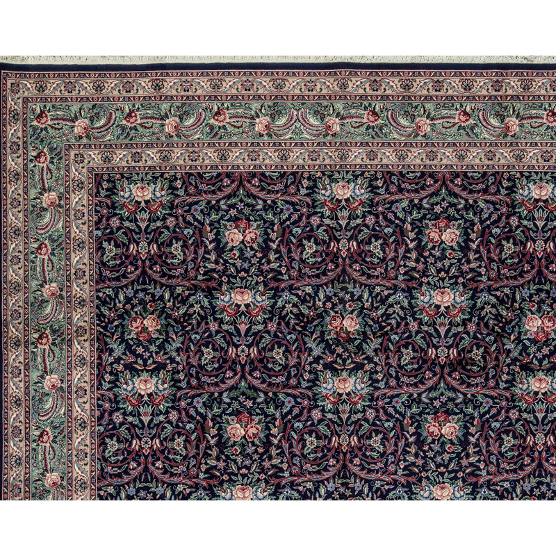 Jahan One-of-a-Kind Rectangle 11'9" X 14'9" Hand Knotted Area Rug