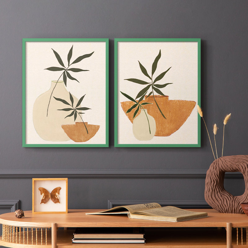 «Santa Fe Still Life I», reproduction encadrée de qualité supérieure - prête à être accrochée - aucun clou requis - aucun clou requis