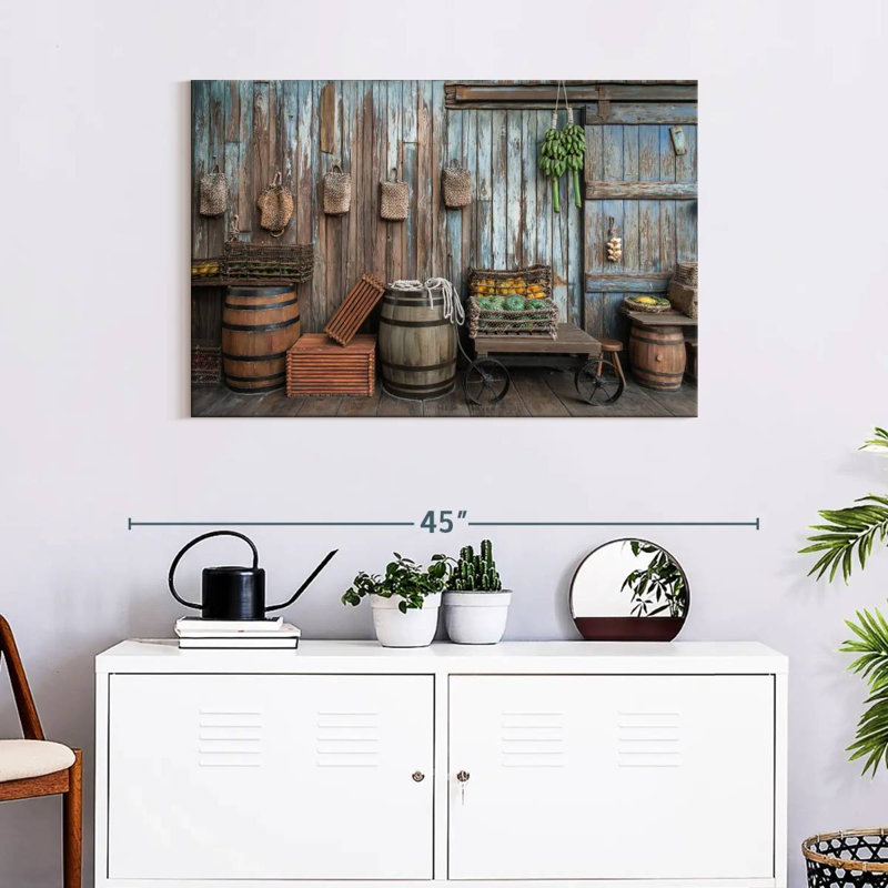 Lilie Rustic Fruit Stands, 24" H x 36" W