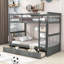 Lit superposé simple en bois 2 tiroirs-1565840212