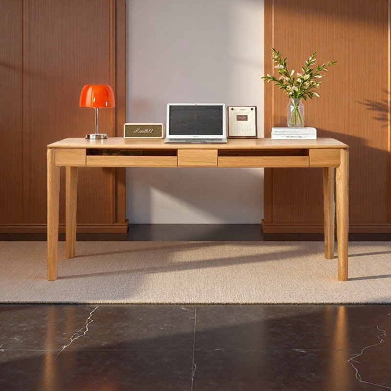 Bureau moderne et minimaliste, H 29,53 po x l 62,99 po x P 23,62 po