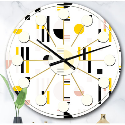 Horloge murale rétro Mid-Century