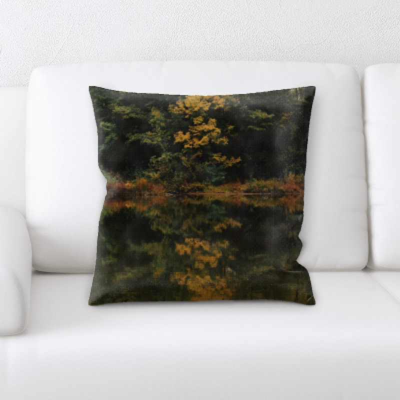 Microsuede Throw Pillow