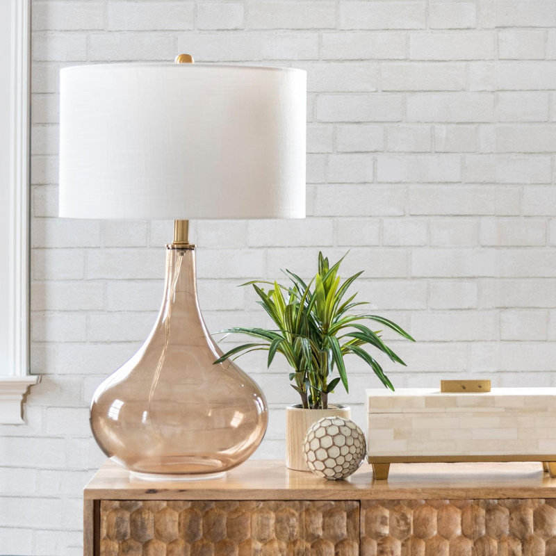 Lampe de table ambre 25,5 po Maxfield