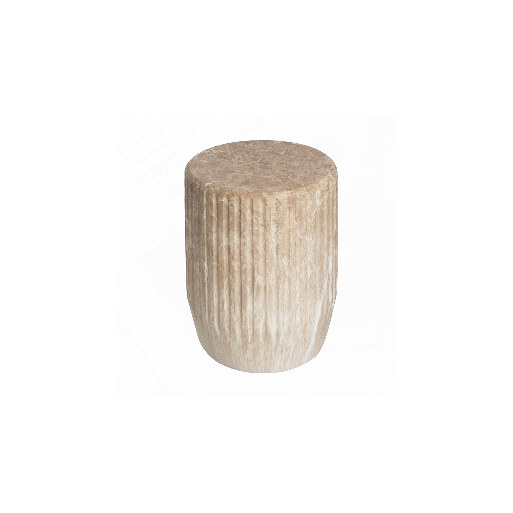 Magnus Modern Outdoor Side Table, Gold