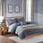 Striped Comforter Set With Bed Sheets