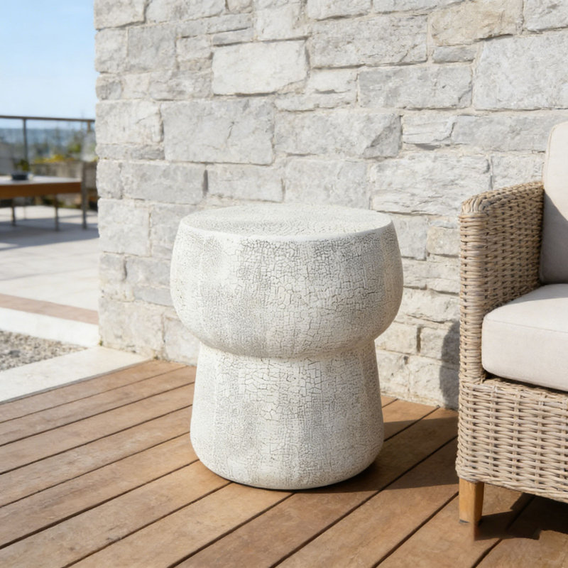 Table d'extérieur en béton pour l'extérieur