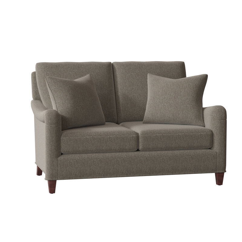 Smythe Upholstered 57'' Loveseat, Walnut, Hazelnut (8794 17)