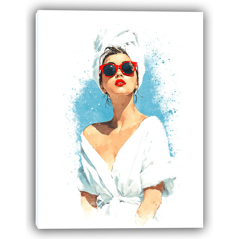 Luxe Routine - Wrapped Canvas Wall Art