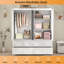 Armoire 74 po avec 4 tiroirs