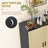 Sideboard Buffet Cabinet, Kitchen Cabinet, Coffee Bar Cabinet with 2 Rattan Doors-892476719