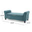 Banc de rangement rembourré Aisyah-1727963155