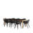 Lennon Solid Wood Top Four Leg Dining Set-93721173-93721178