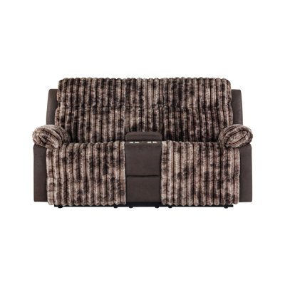 Causeuse inclinable Evoza - Brun