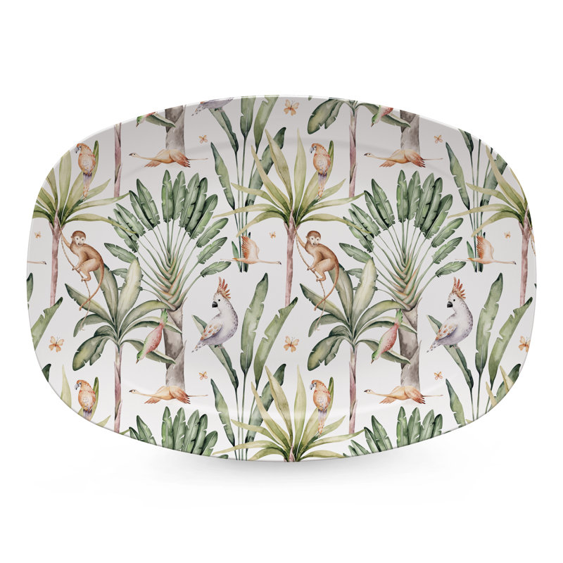 Monkeys and Palms Platter