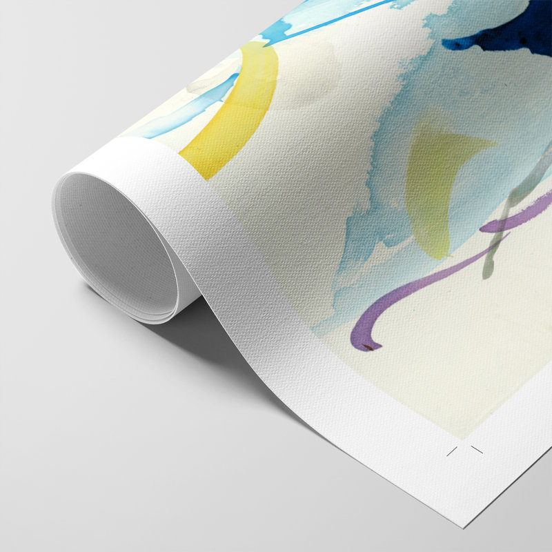 Couleur locale I - Impression sur toile seulement - NON-CADRE