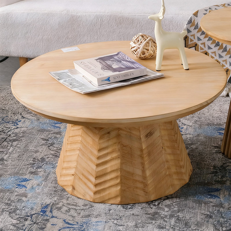 Table basse Modern, H 21,65 po x L 19,69 po x l 19,69 po