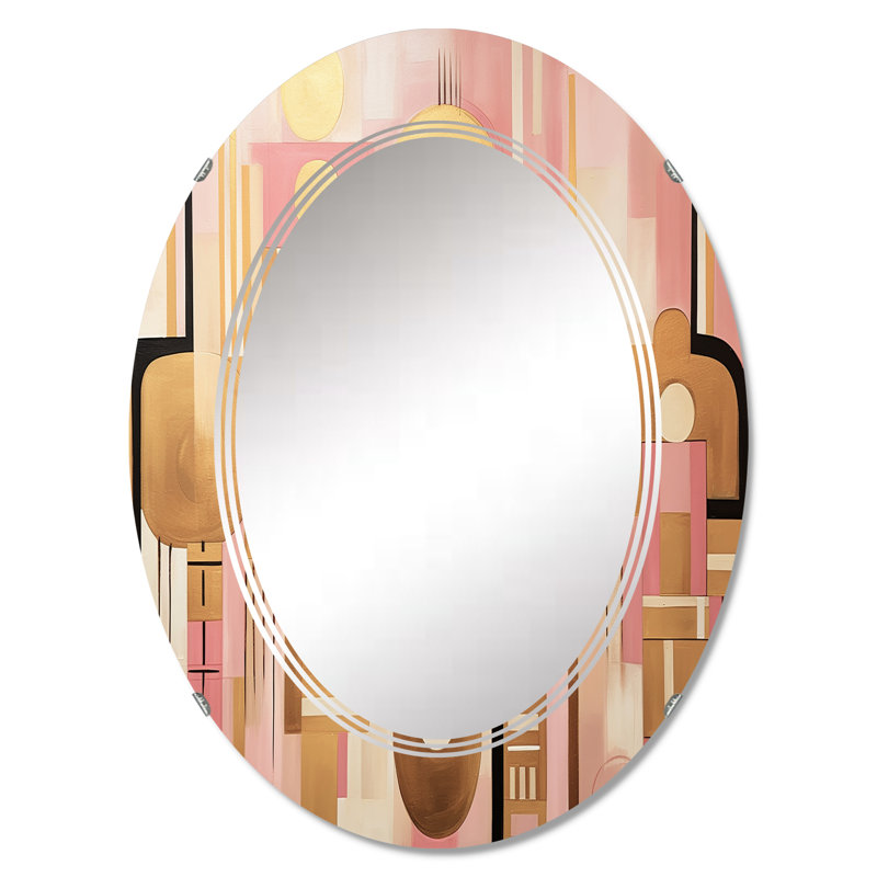 Moretaine Oval Mirror, 30" x 20"