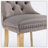 Modern Glam Velvet Upholstered Dining Chair with Pull Ring (Set of 2)-1646401611-1646401608