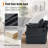 59.5" Convertible Sofa Bed 2-in-1 Upholstered Reclining Sleeper Sofa Couch Bed with Side Storage and USB/C-TYPE-561095428