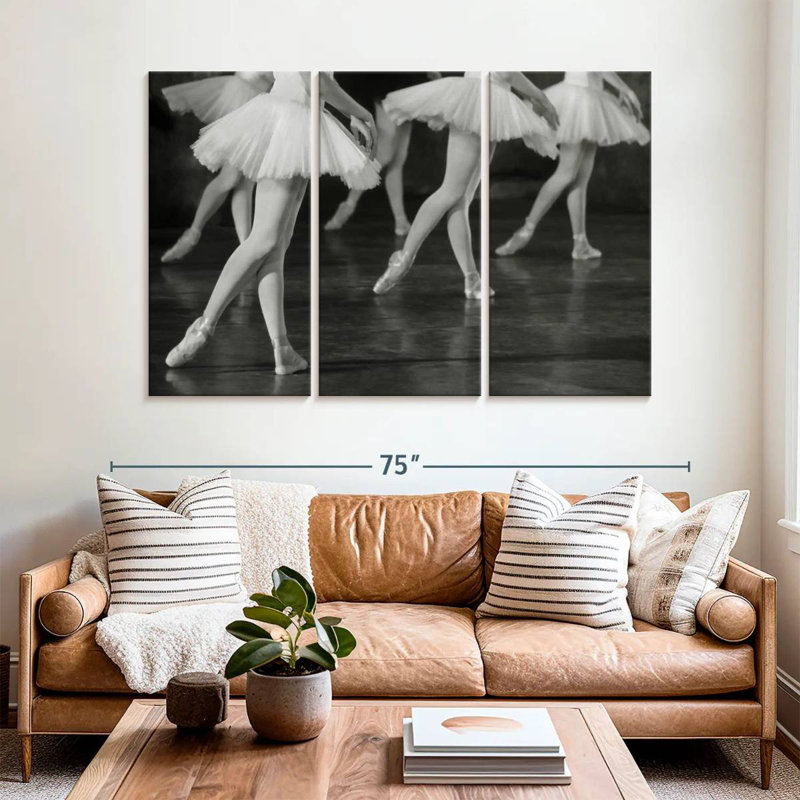 Danseurs de ballet Enn, H 24 po x l 38 po