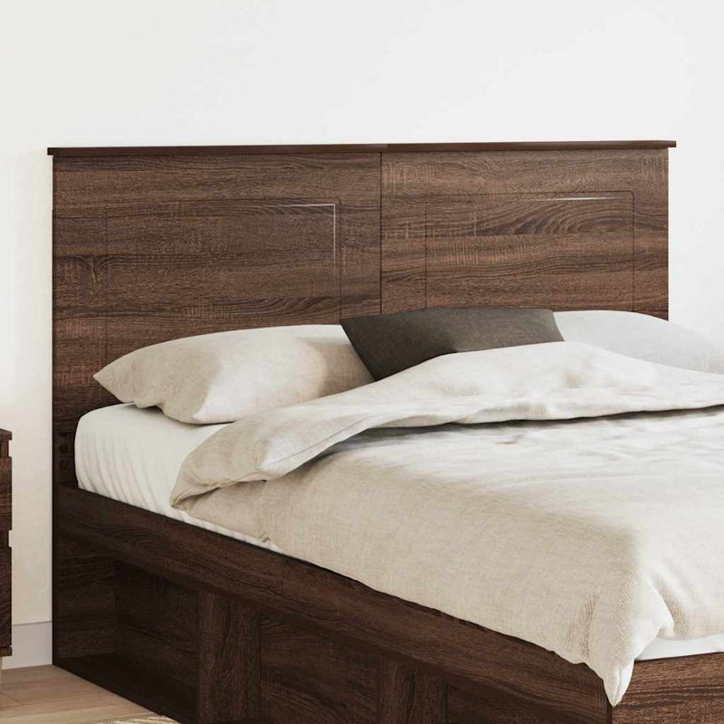 Headboard, EU Double - 150 x 200 cm, Brown Oak