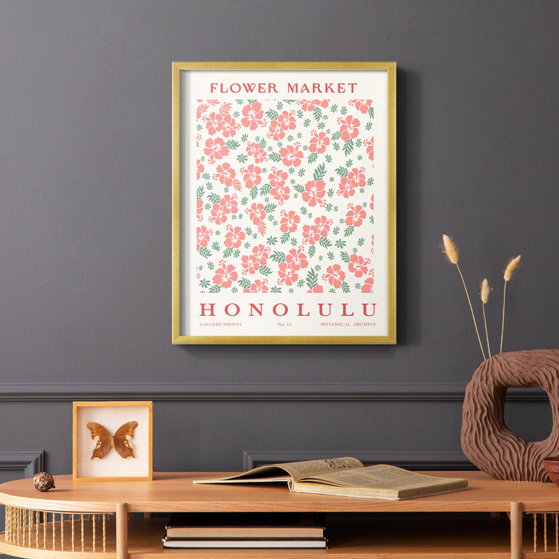 Matisse IX, reproduction encadrée - bois massif, H 20 po x l 16 po