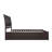 Portland Solid Wood Platform Bed with Panel Footboard and Trundle-133140288-133140289