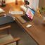 Bureau d'écriture rectangulaire en bois massif brun noisette-317235003-317235006