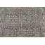 Gris de laine oriental/Tapis décoratif noir