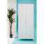 Abdul-Raheem 2 Door Steel Wardrobe-1511042248