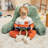 Faux Fur Reading Backrest Pillow-108989351