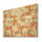 Marigold Minimal Petals Pattern - Marigold On Wood Print-280782539